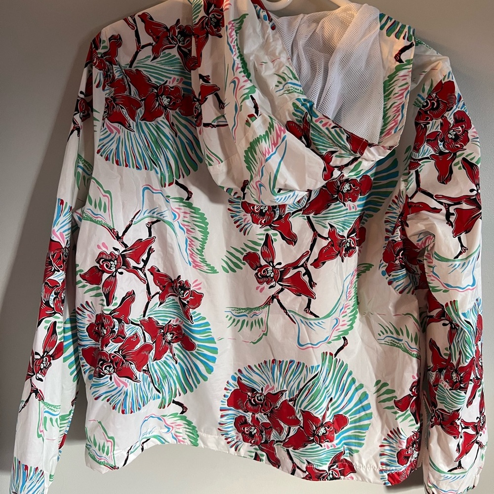 Tropical Levi’s windbreaker women’s size Large - Picture 8 of 8